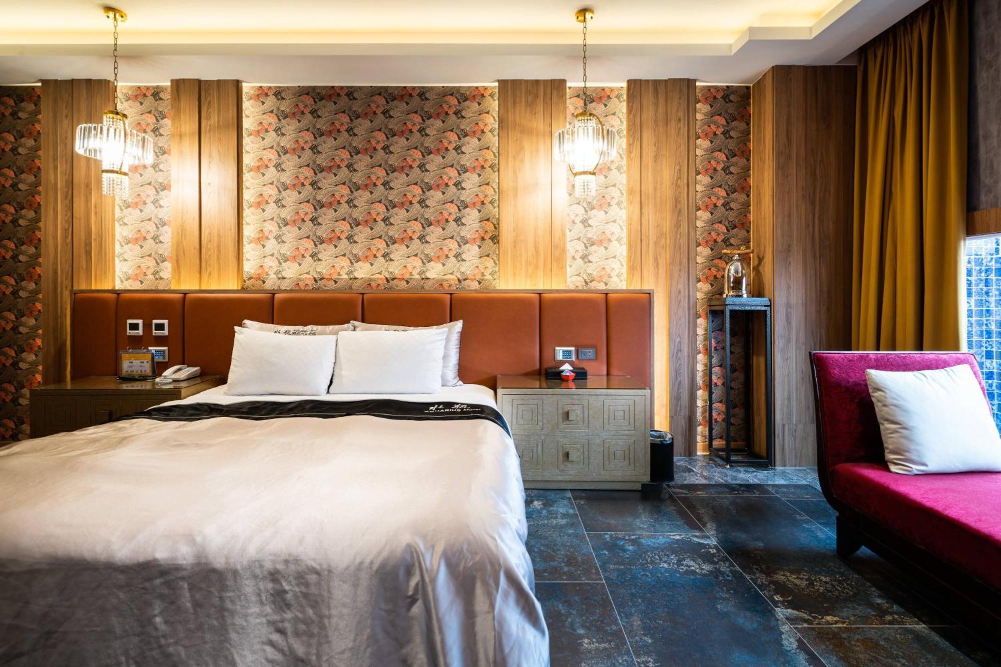 Aquarius Motel Taichung Dış mekan fotoğraf