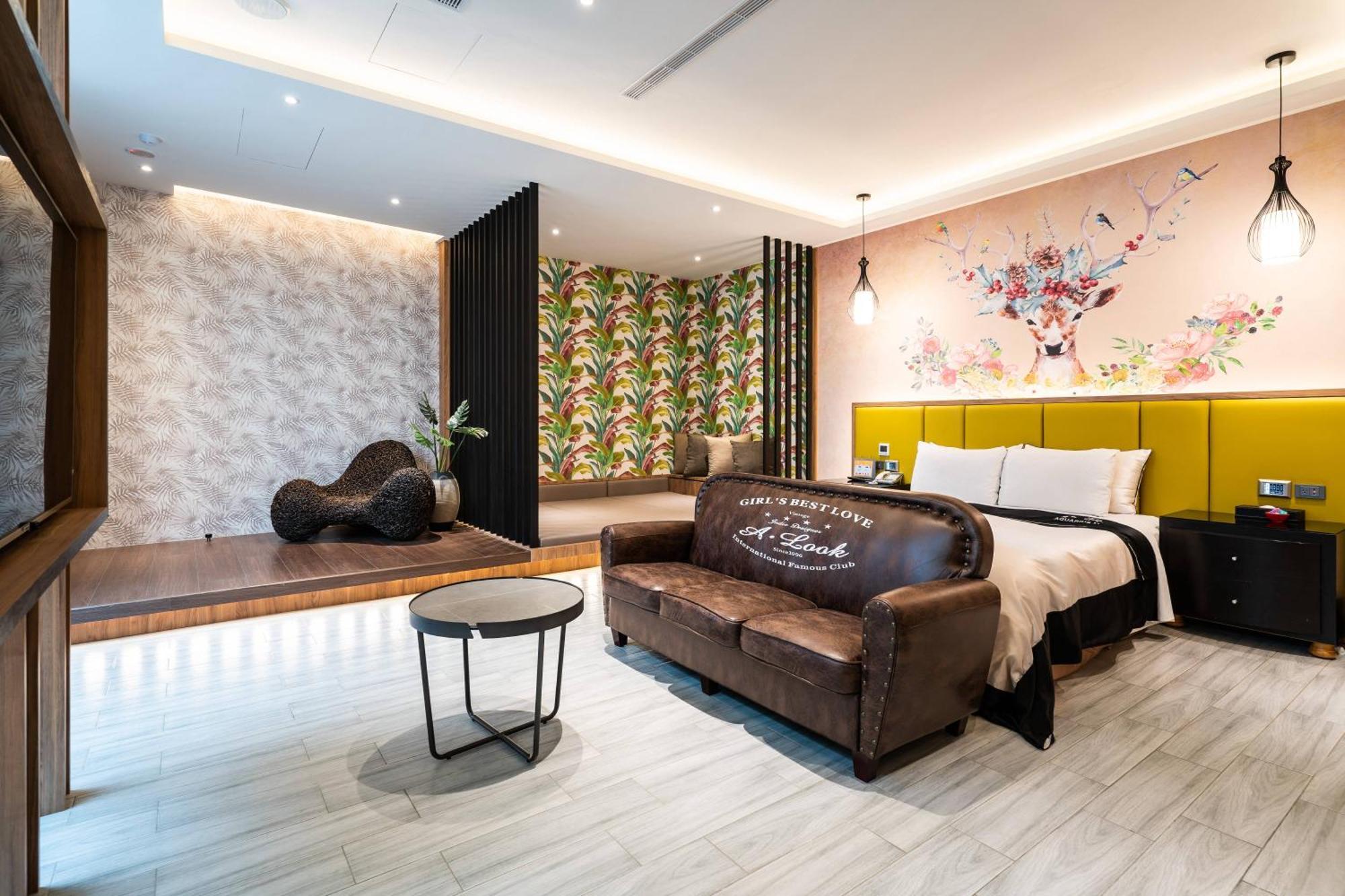 Aquarius Motel Taichung Dış mekan fotoğraf